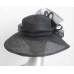 's Church Hat  Derby Hat  Horsehair Bk  Navy  Red 7162  eb-95759653